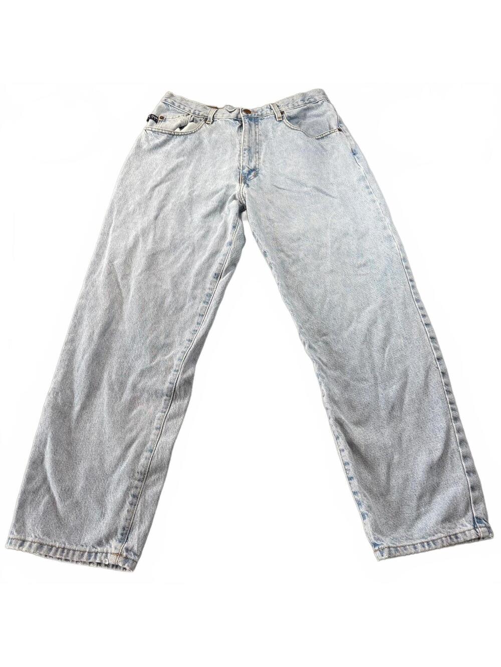 Vintage Pepe Jeans London "Street" Light Wash Jeans - Size 33x30 - Made in USA